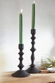 Midnight Geo Candle Holder