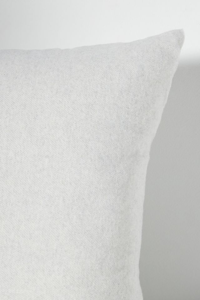 Lands Downunder Zip Solid Herringbone Pillow Cover #2