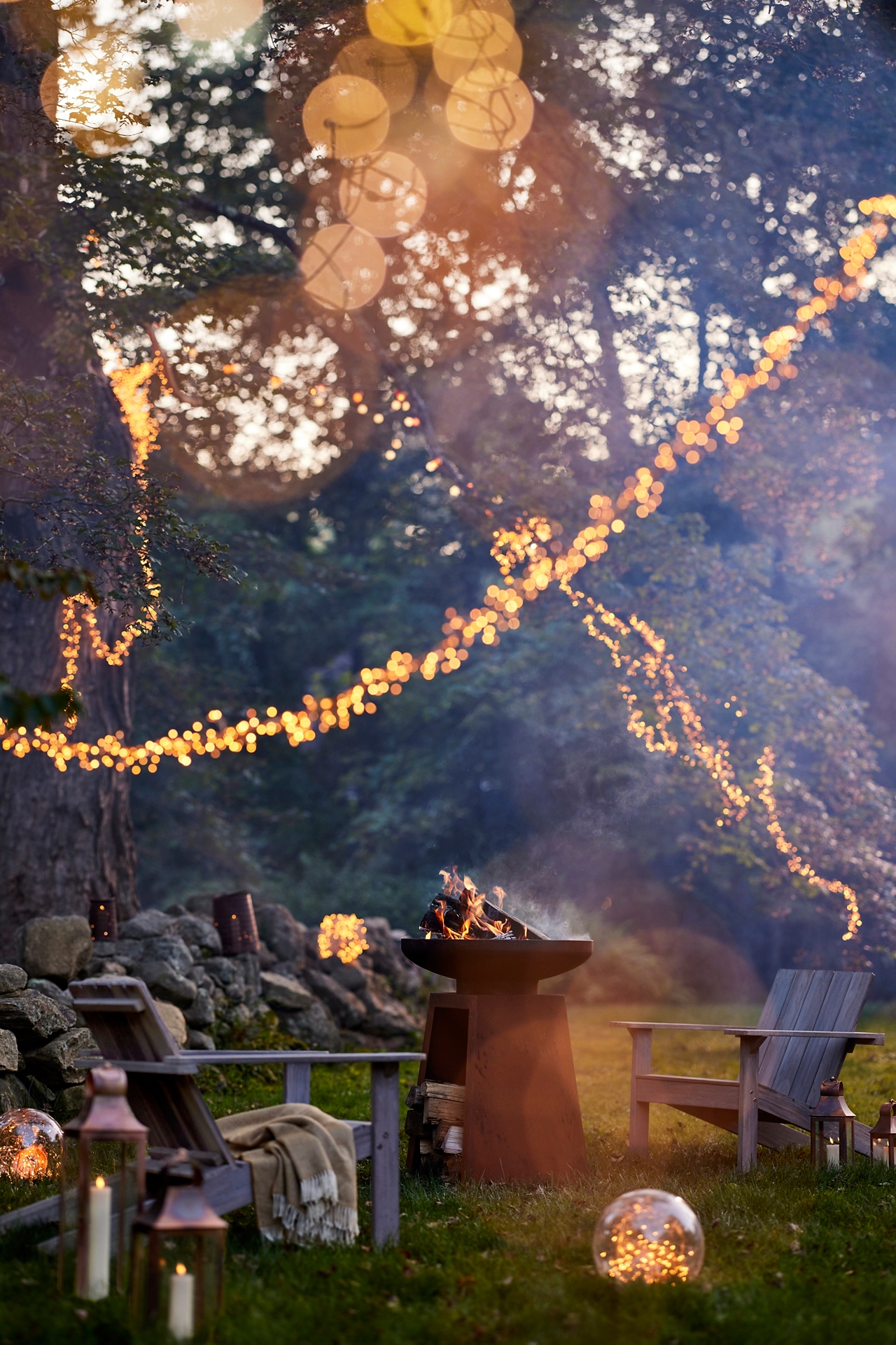 Weathering Steel Pedestal Bowl Fire Pit