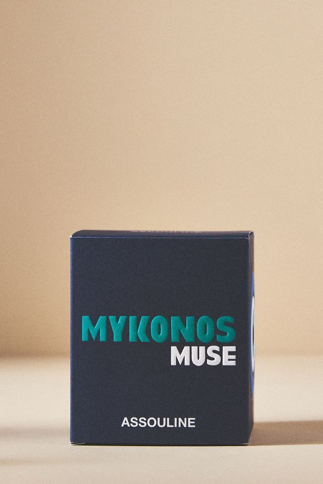 Assouline Mykonos Muse - Travel from Home Candle