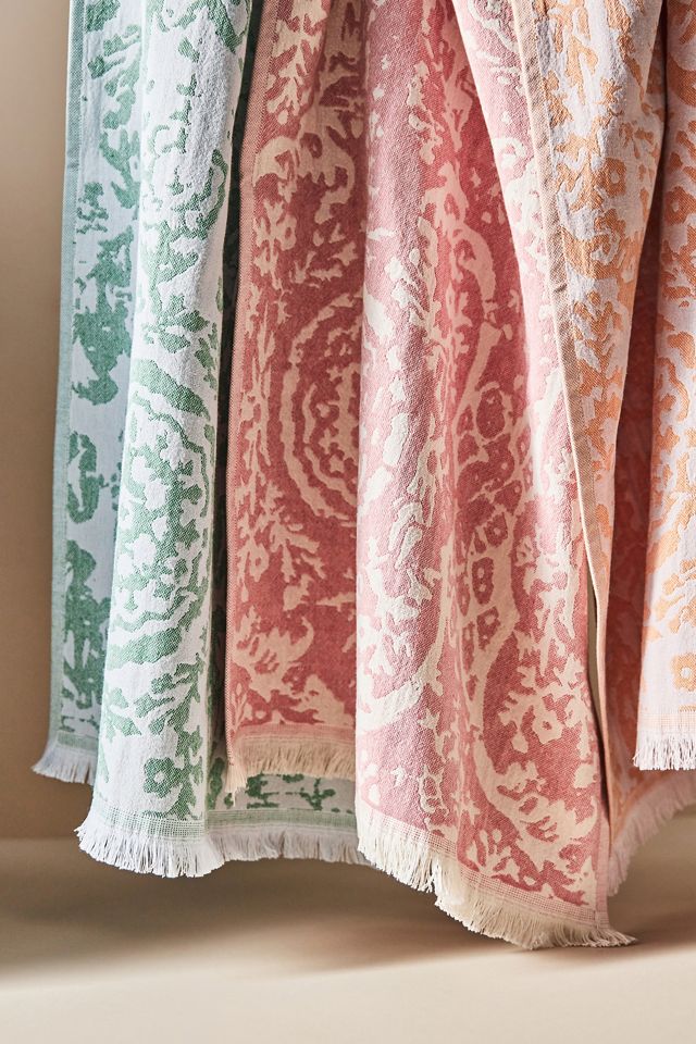 Lady Fringed Jacquard Dish Towels, Set of 3 #1