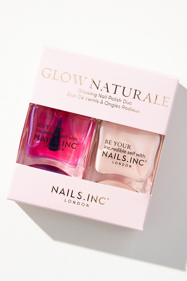 Nails.INC Glow Naturale Glowing Nail Polish Set #1