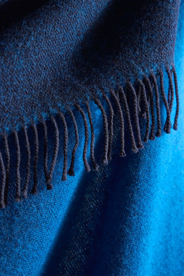 Reversible Twilight Merino Wool Throw #2