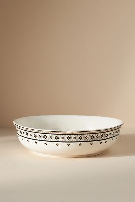 The Bistro Tile Stoneware Candy Bowl: Halloween Edition