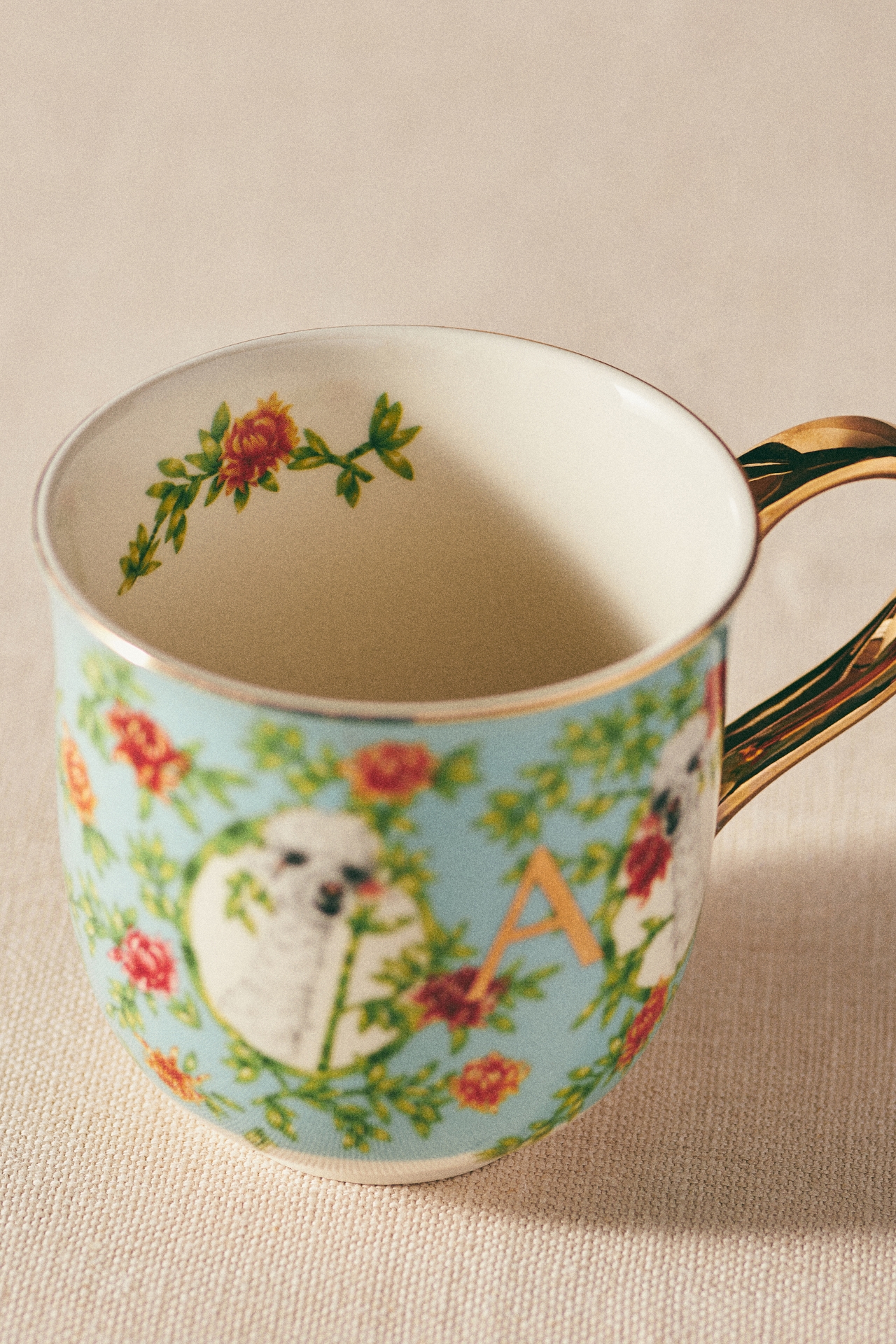 Lou Rota Nature Table Monogram Mug