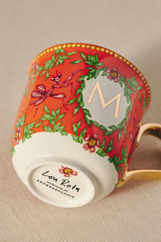 Lou Rota Nature Table Monogram Mug #2