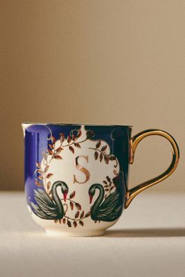 Lou Rota Nature Table Monogram Mug