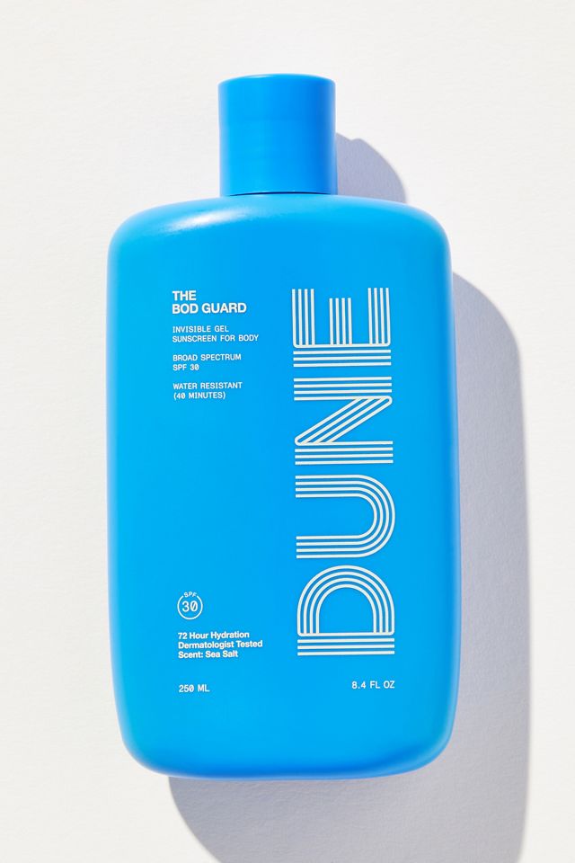 DUNE The Bod Guard SPF 30 Invisible Gel Sunscreen