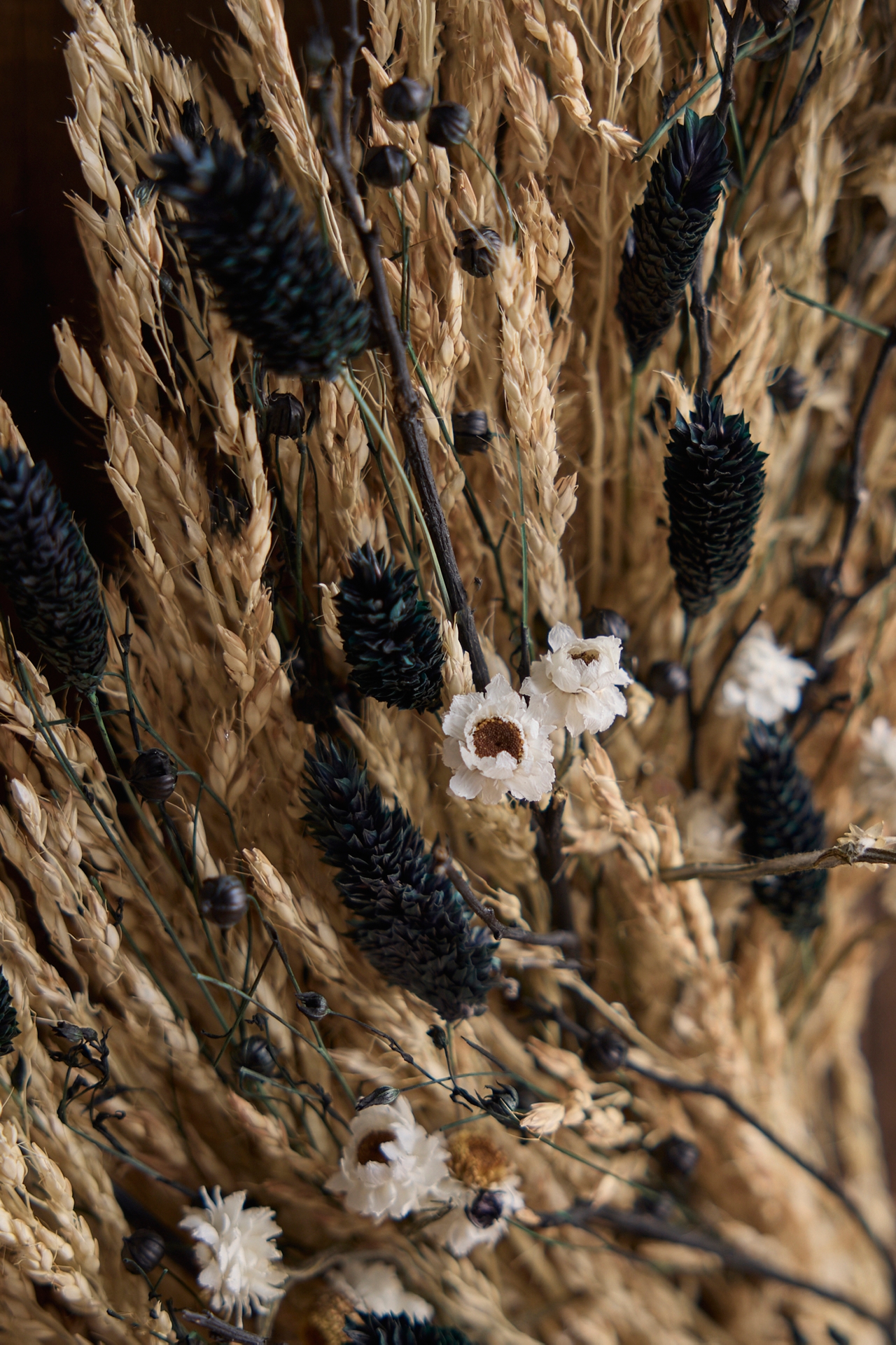 Midnight Meadow Preserved Wreath