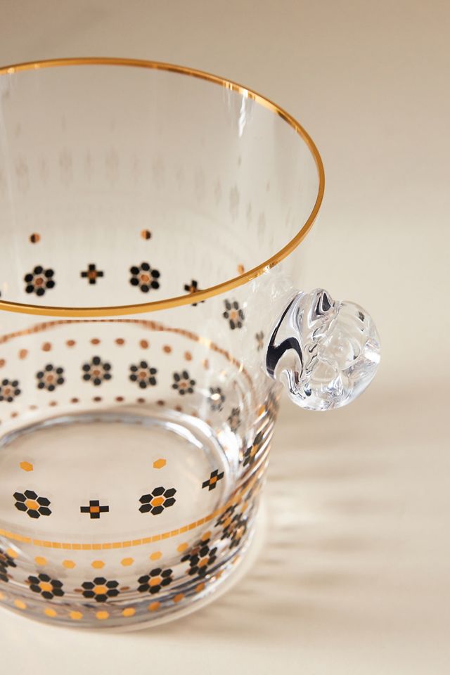 Bac à glaçon en verre Bistro Tile #2