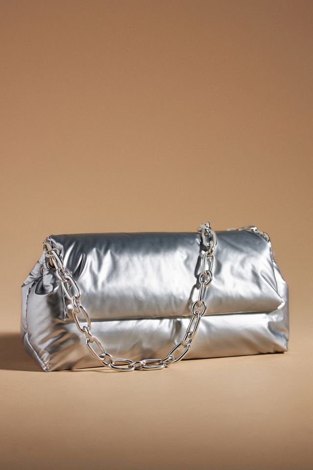 Metallic Puff Shoulder Bag #1