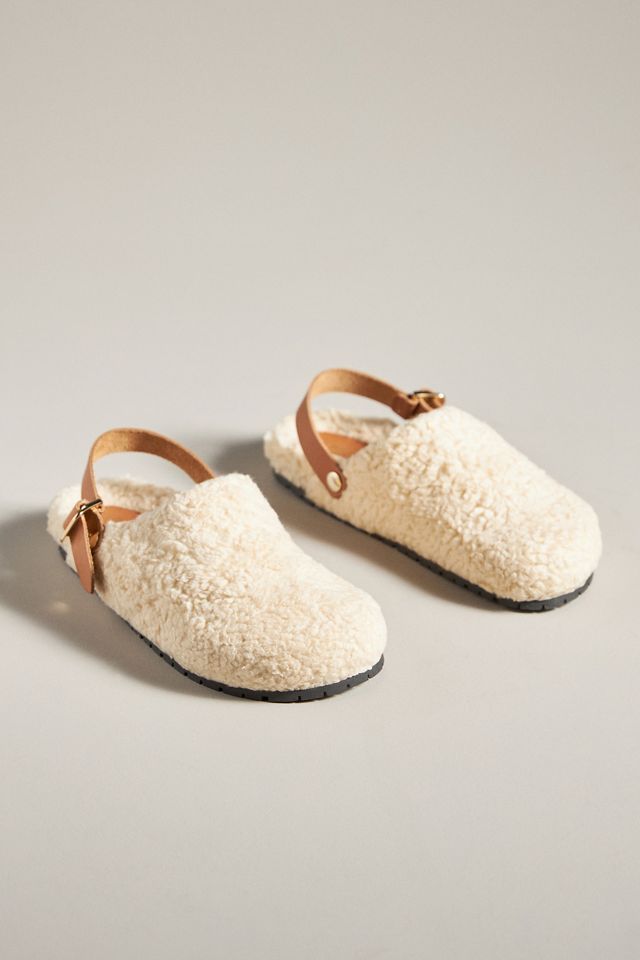 Pilcro Faux Shearling Clog Slippers #1