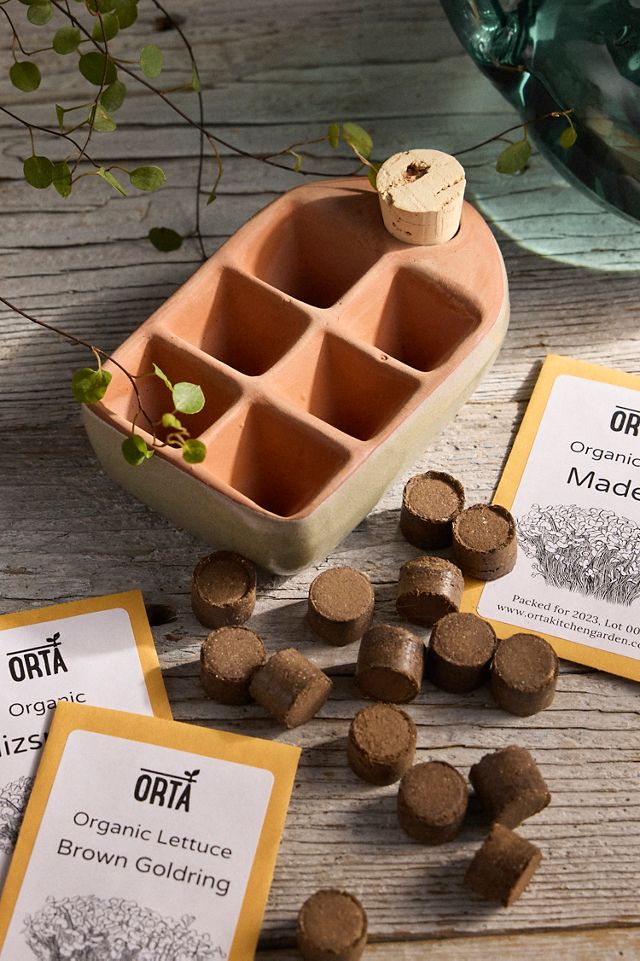 Sixie Self Watering Seed Pot, Green #1