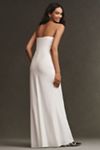 BHLDN Adalynn Strapless Stretch Crepe Maxi Gown