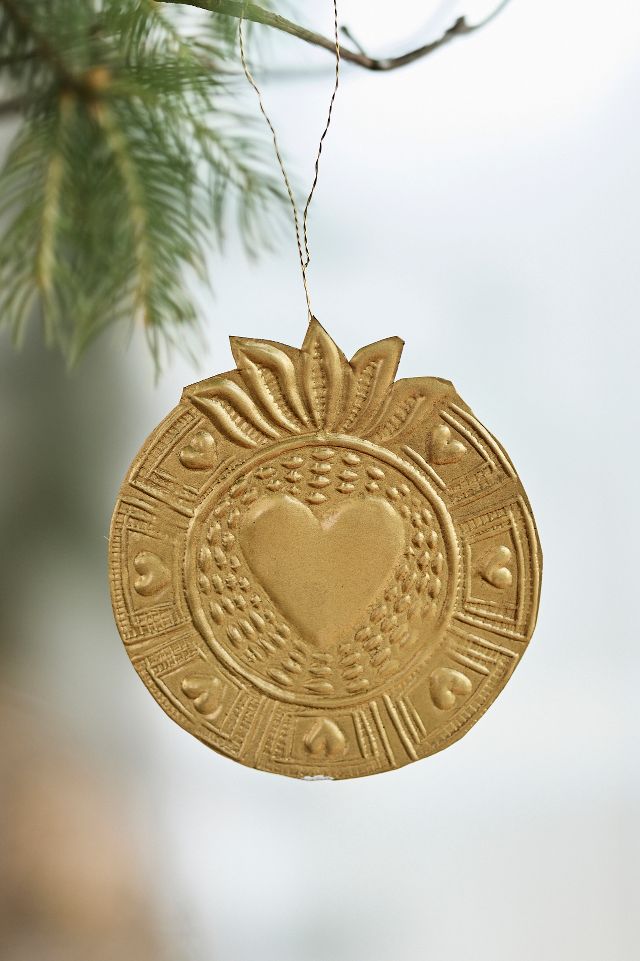 Sacred Heart Circle Ornament | AnthroLiving