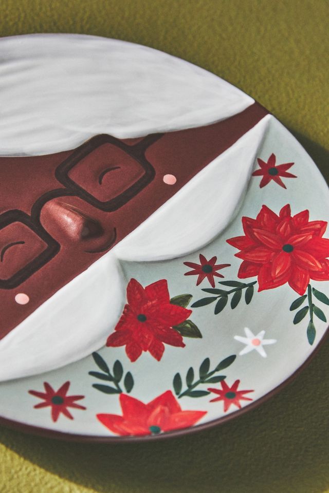 Fotini Tikkou Mr. & Mrs. Claus Dessert Plate #3