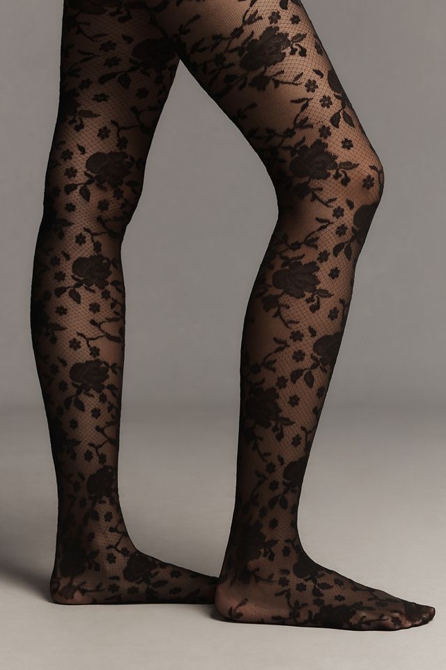 Hansel From Basel Lace Rosette Tulle Tights #3