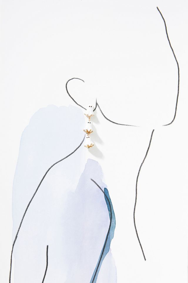 BaubleBar Ghost Statement Drop Earrings #2