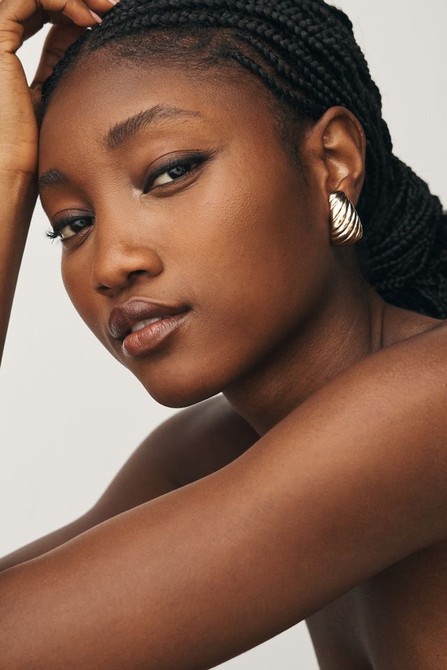 Grooved Post Earrings #2