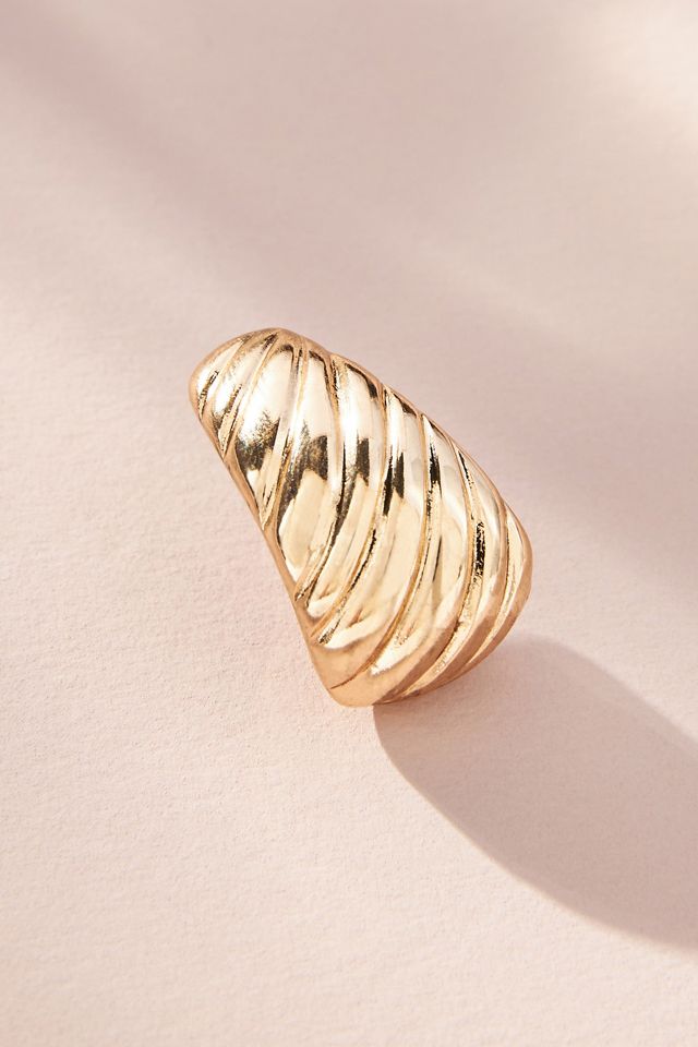 Grooved Post Earrings #1