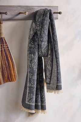 Garden Floral Crinkle Scarf