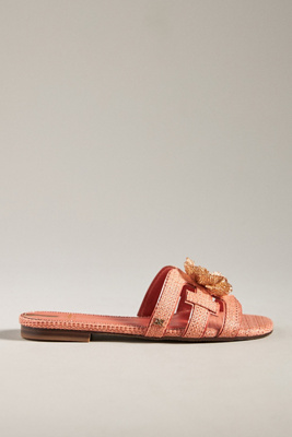 Sam Edelman Bay Flora Cutout Slide Sandal In Pink