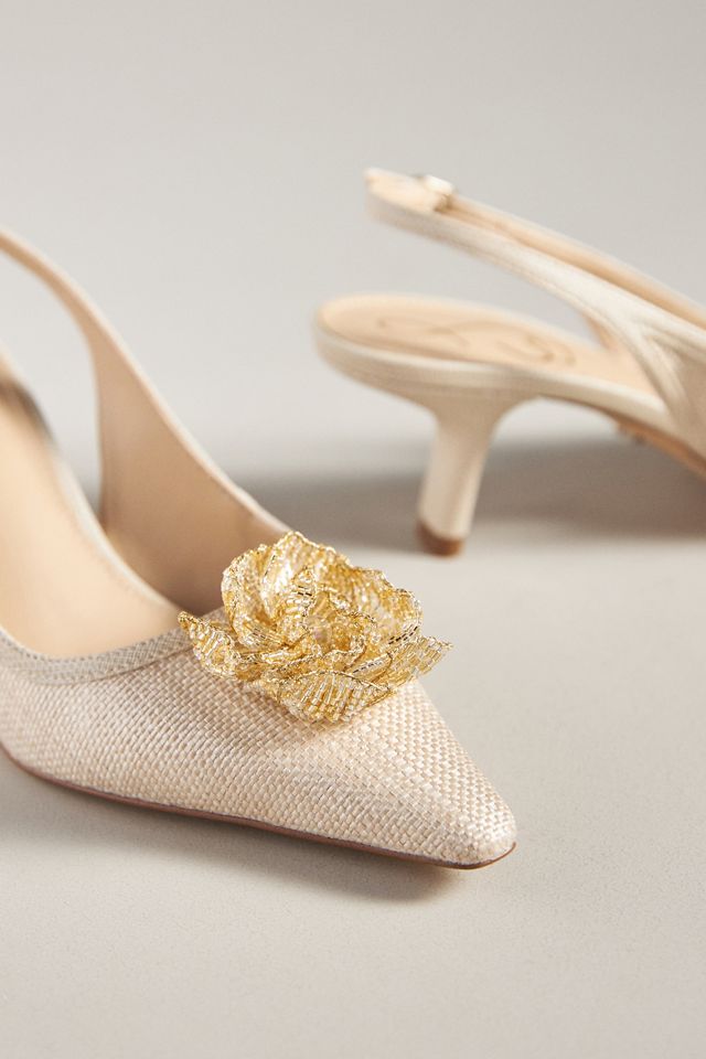 Sam Edelman Bianka Flower Kitten Heels #2