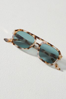 Shop I-sea Royal Polarized Aviator Sunglasses In Blue