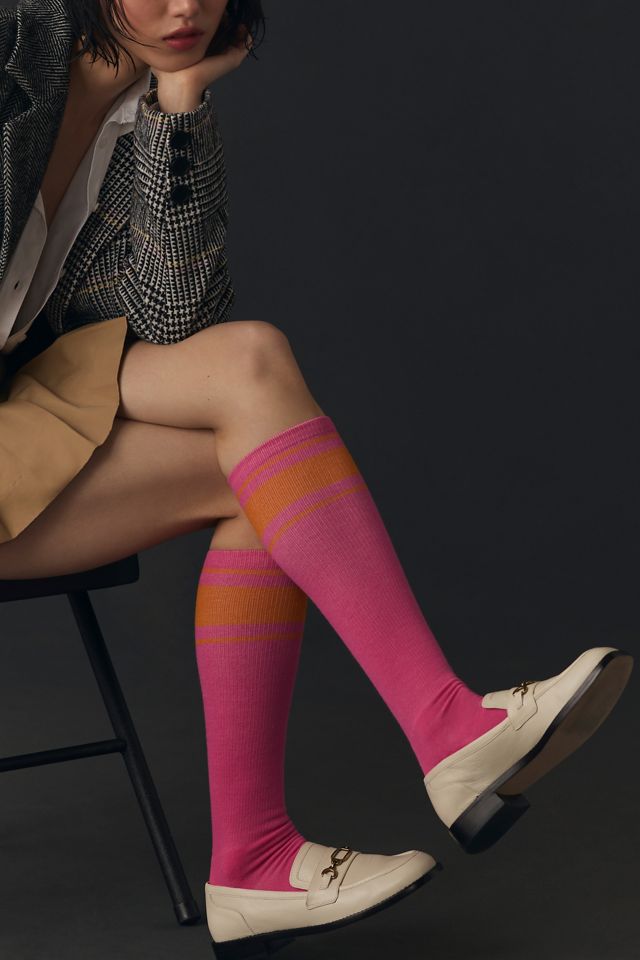 By Anthropologie Knee-High Athletic Socks #1