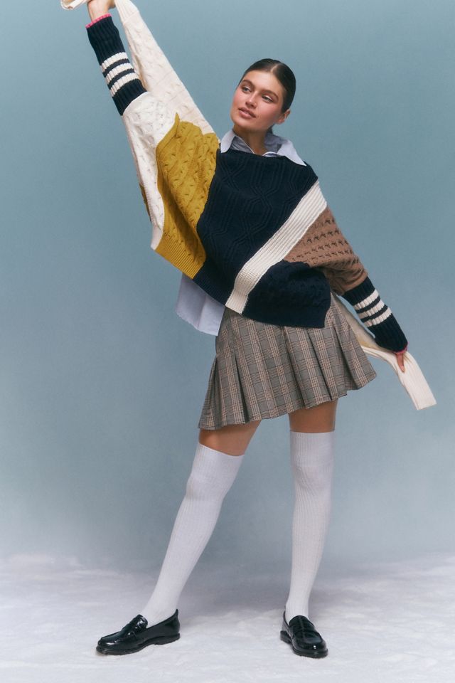 By Anthropologie Over-The-Knee Ribbed Socks #5