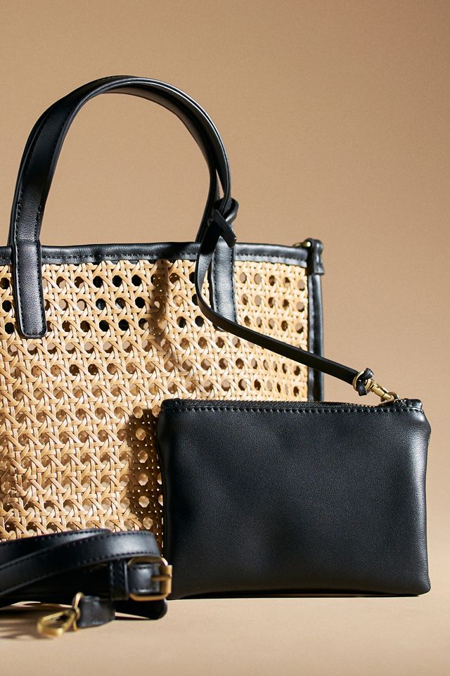 Rattan Mini Tote Bag #3