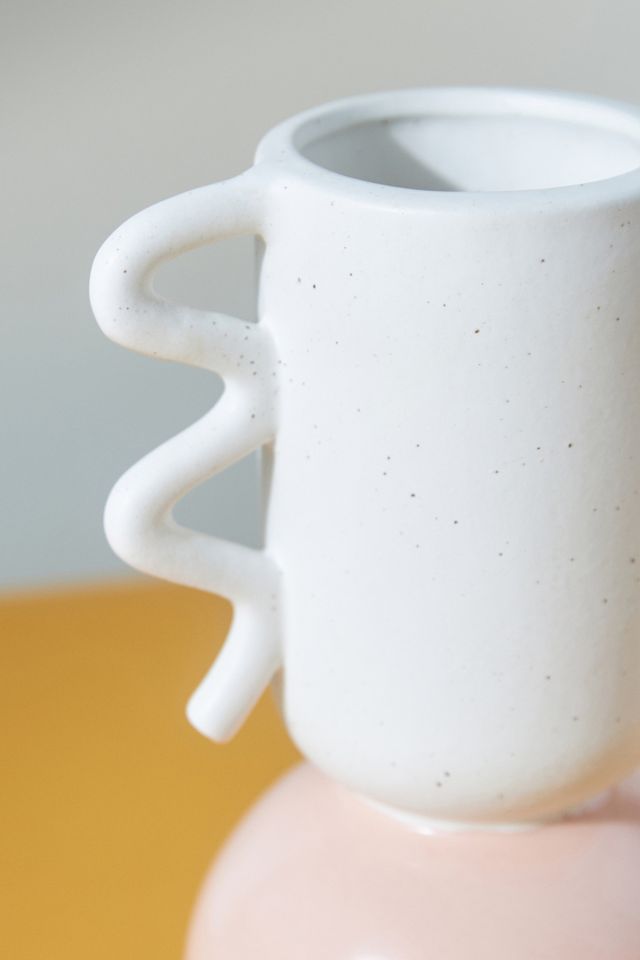 Creamsicle Vase #1