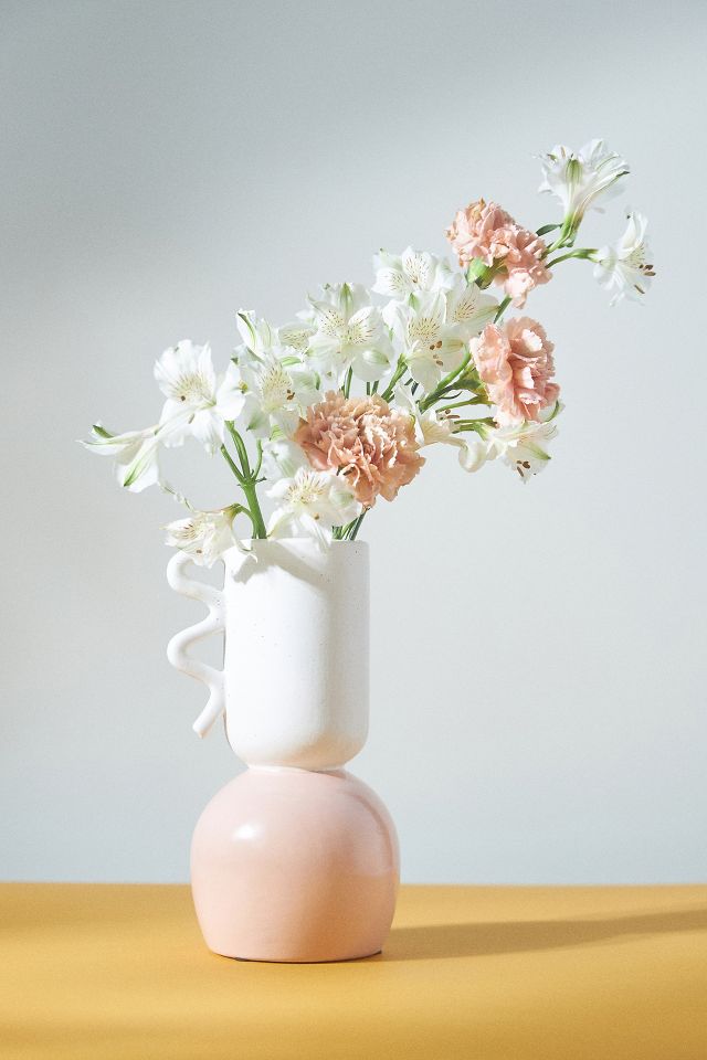 Creamsicle Vase 