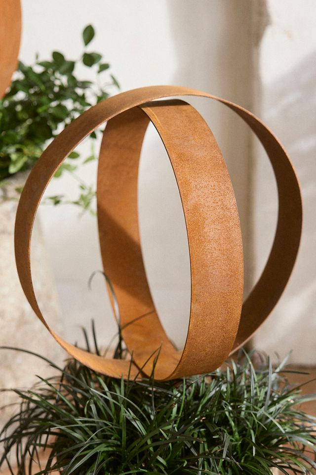 Weathering Steel Sphere #2