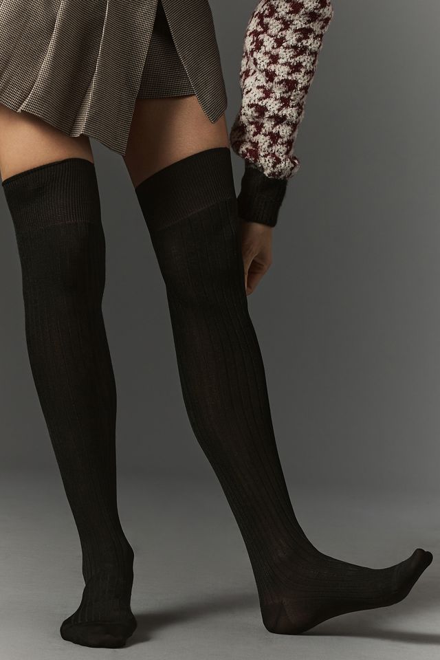 Swedish Stockings Ella Rib Over-The-Knee Socks #1