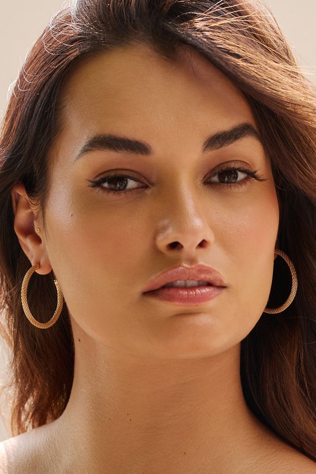 Chainmaille Hoop Earrings #1