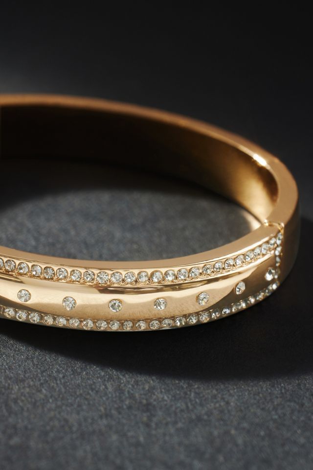 Starry Glass Crystal Bangle Bracelet #1
