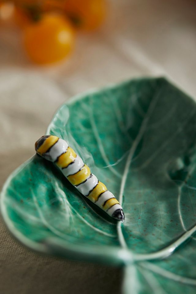 Caterpillar Leafy Serving Dish #1