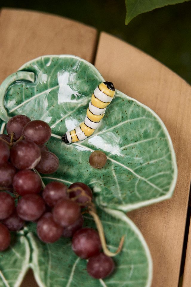 Caterpillar Leafy Serving Dish #3
