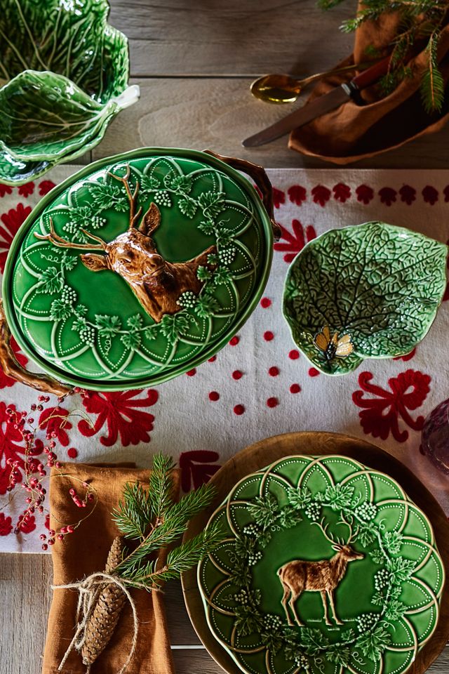 Caterpillar Leafy Serving Dish #2