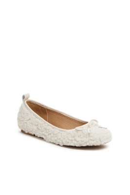 Kelsi Dagger Brooklyn Frankie Ballet Flats In Beige