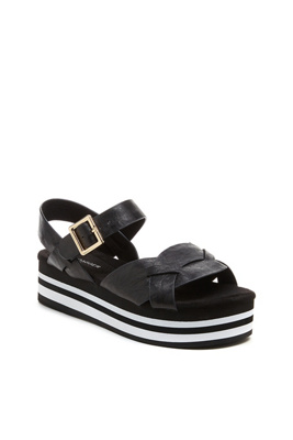 Kelsi Dagger Brooklyn Breeze Platform Sandals In Black