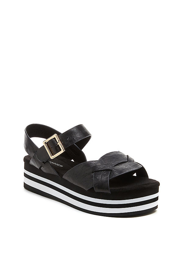 Shop Kelsi Dagger Brooklyn Breeze Platform Sandals In Black