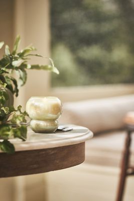 Mila Fresh Fern Moss Glass Candle