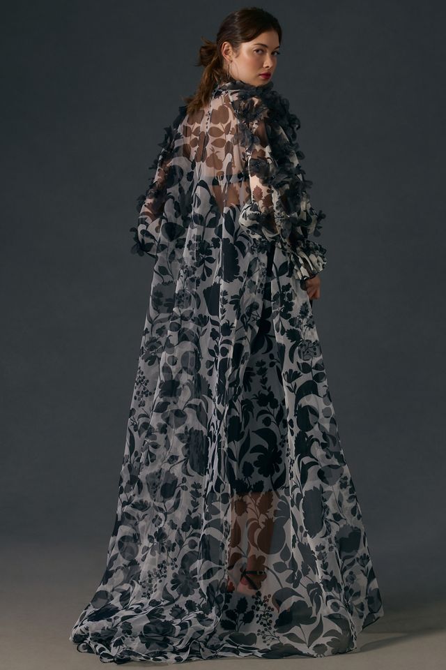 Embellished Sheer Cape #2