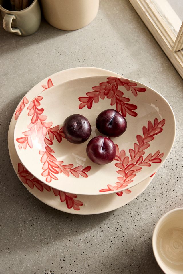 Red Bowls, Crate & Barrel