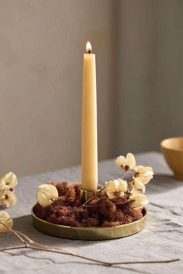 Candle dish clearance holder