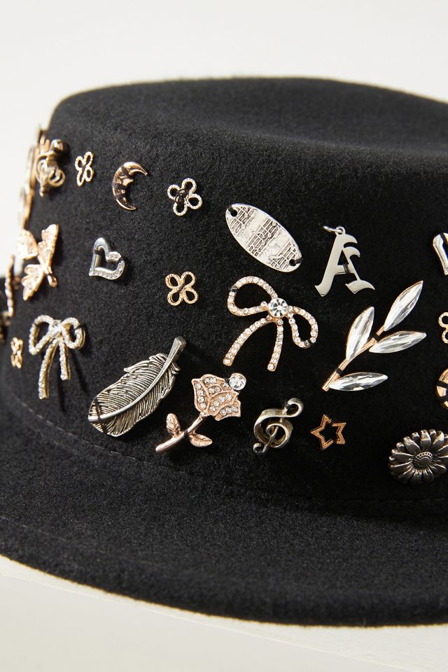 By Anthropologie Charms Boater Hat #4