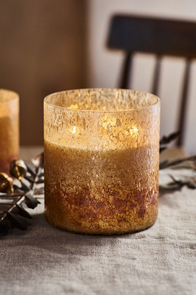 Ombre-Style Glittered Candle Holders - The Simply Crafted Life