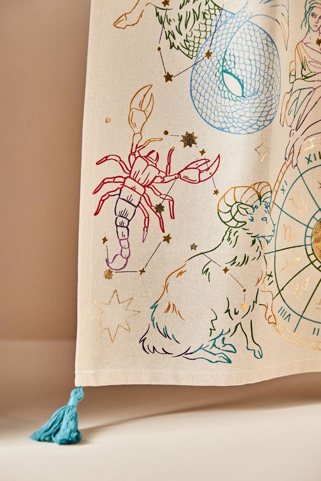 Zodiac Dish Towel #1